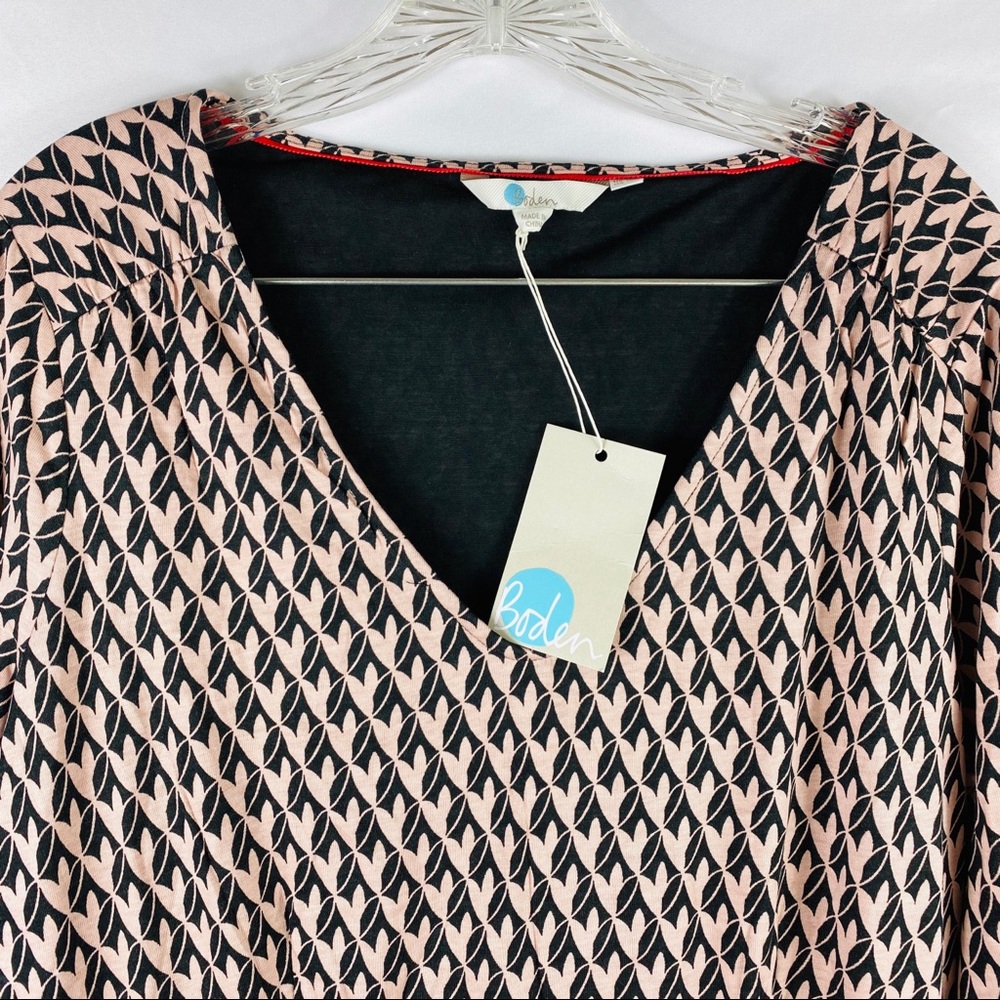 Boden New British Romilly Sz 14 Plus Jersey Dress